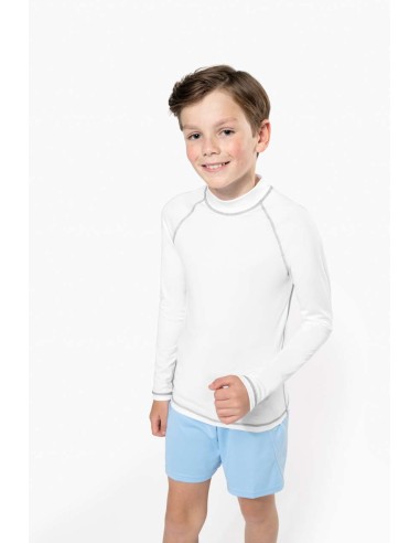 P-PA4018-CHILDREN’S LONG-SLEEVED TECHNICAL T-SHIRT WITH UV PROTECTION